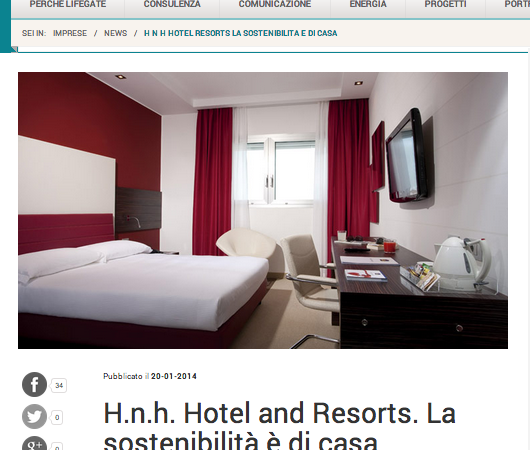 Lifegate Interview to the CEO Luca Boccato: H.n.h. Hotels and Resorts. La sostenibilità è di casa