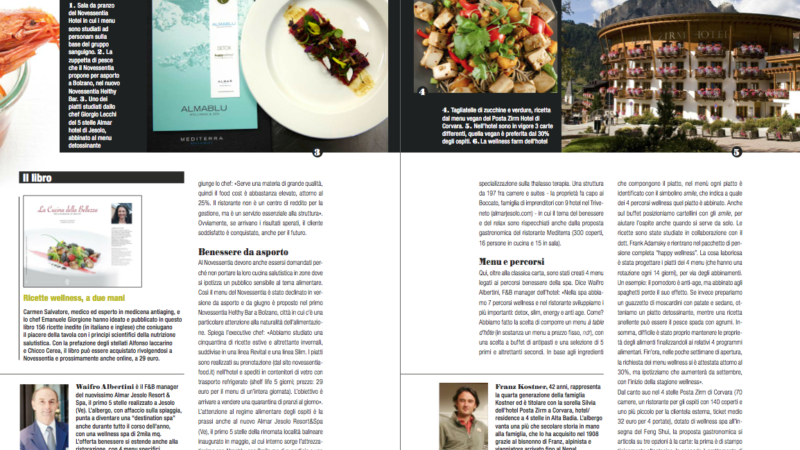 Pianeta Hotel: ad Almar Jesolo il tema del benessere e del relax sono rispecchiati anche dalla proposta gastronomica del ristorante Mediterra